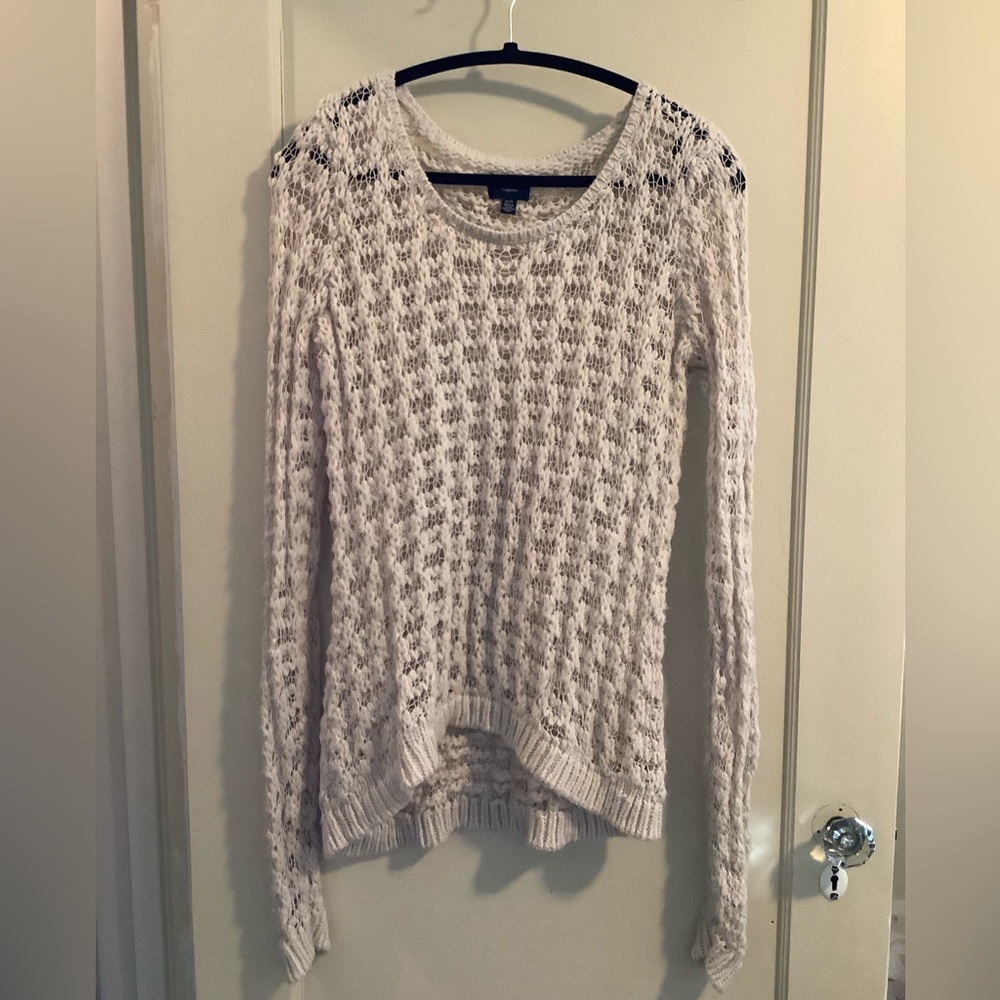 Cream American Eagle Sweater